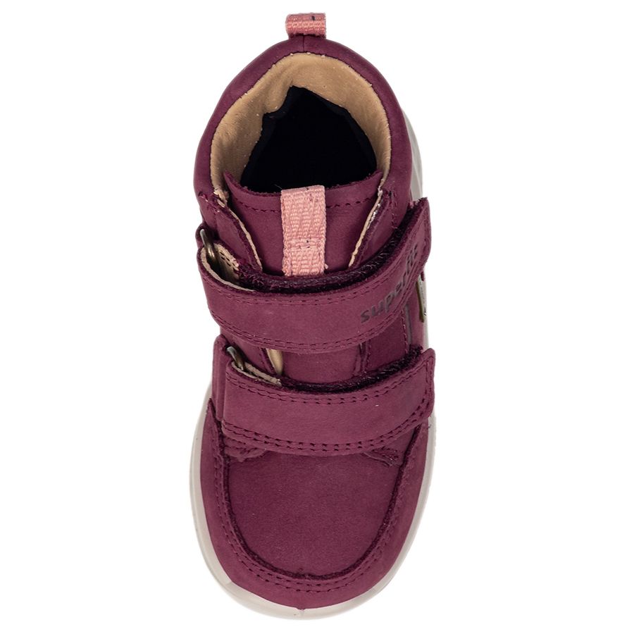 Stylish and durable SUPERFIT GORE-TEX Knöchelschuh BREEZE 367-55 in vibrant beere color