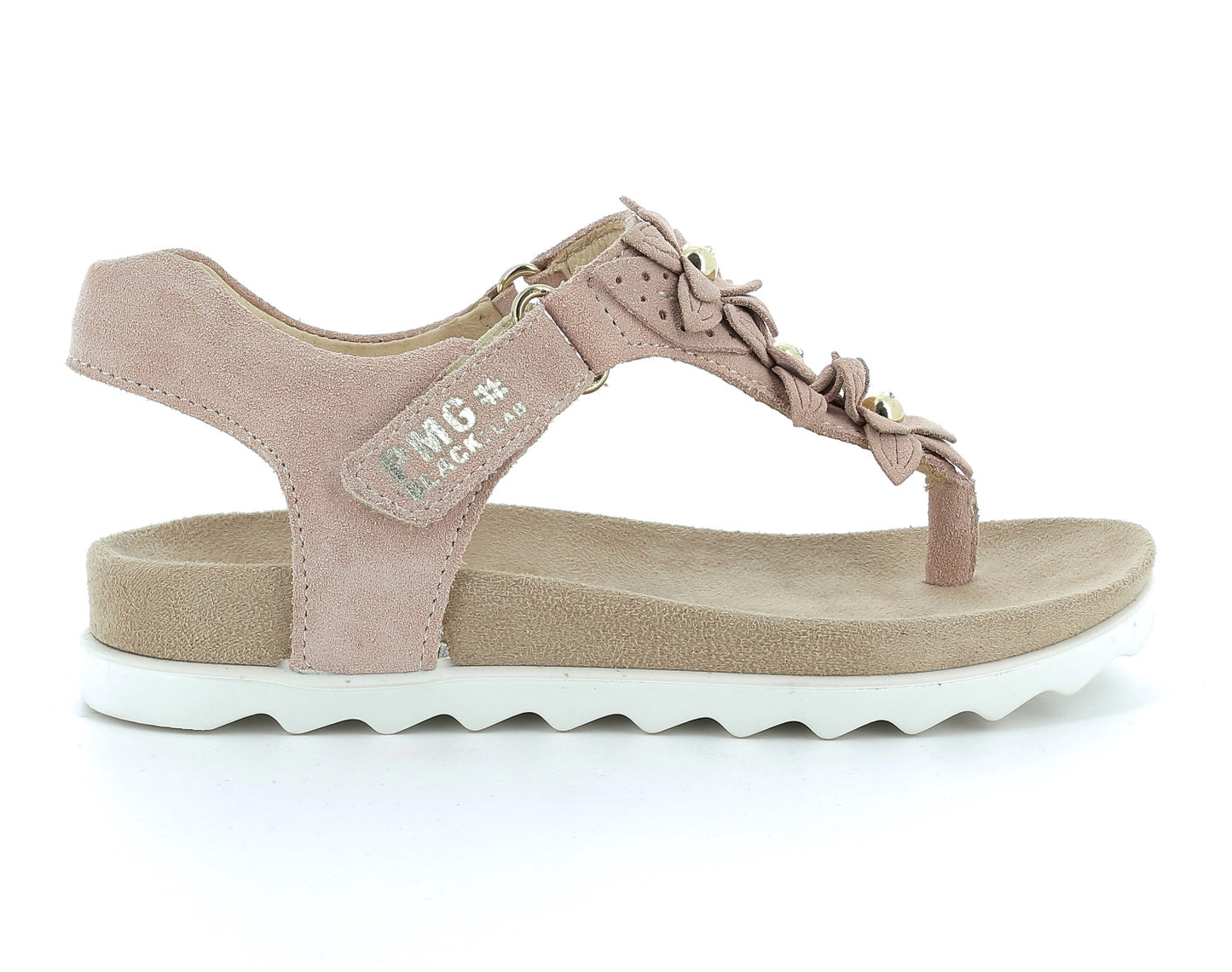 A pair of PRIMIGI Sandale 73952 - rosa, a pink sandal with comfortable straps and a durable sole for kids