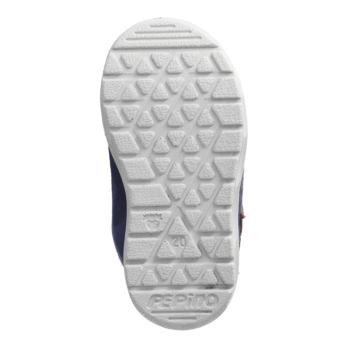 RICOSTA SYMPA-TEX Knöchelschuh KIMI II in blue and brown with star details