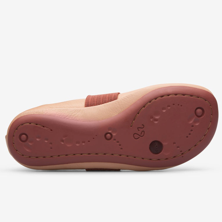 CAMPER Ballerina RIGHT 80025-128- koralle: fashionable and durable footwear option