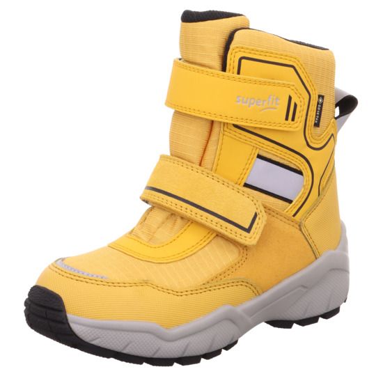 Technical winter boots Superfit Gore-Tex Stiefel Culusuk 9163-600 in yellow and black color