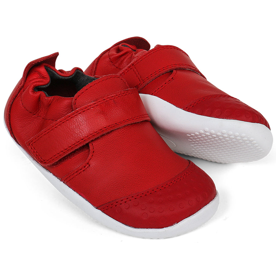 BOBUX PreWalker XP GO 501003B - rot, a high-quality red prewalker shoe for babies learning to walk