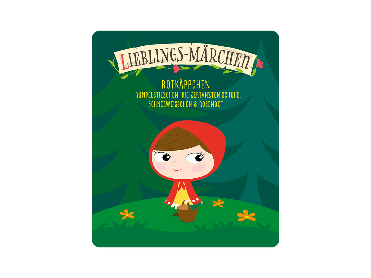 Interaktive Tonies Figur mit Rotkäppchen Lieblingsmärchen