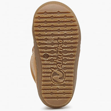 NATURINO Stiefel BUBBLE - curry, high-quality children's boots in a warm yellow color, perfect for outdoor play and adventures in any weather