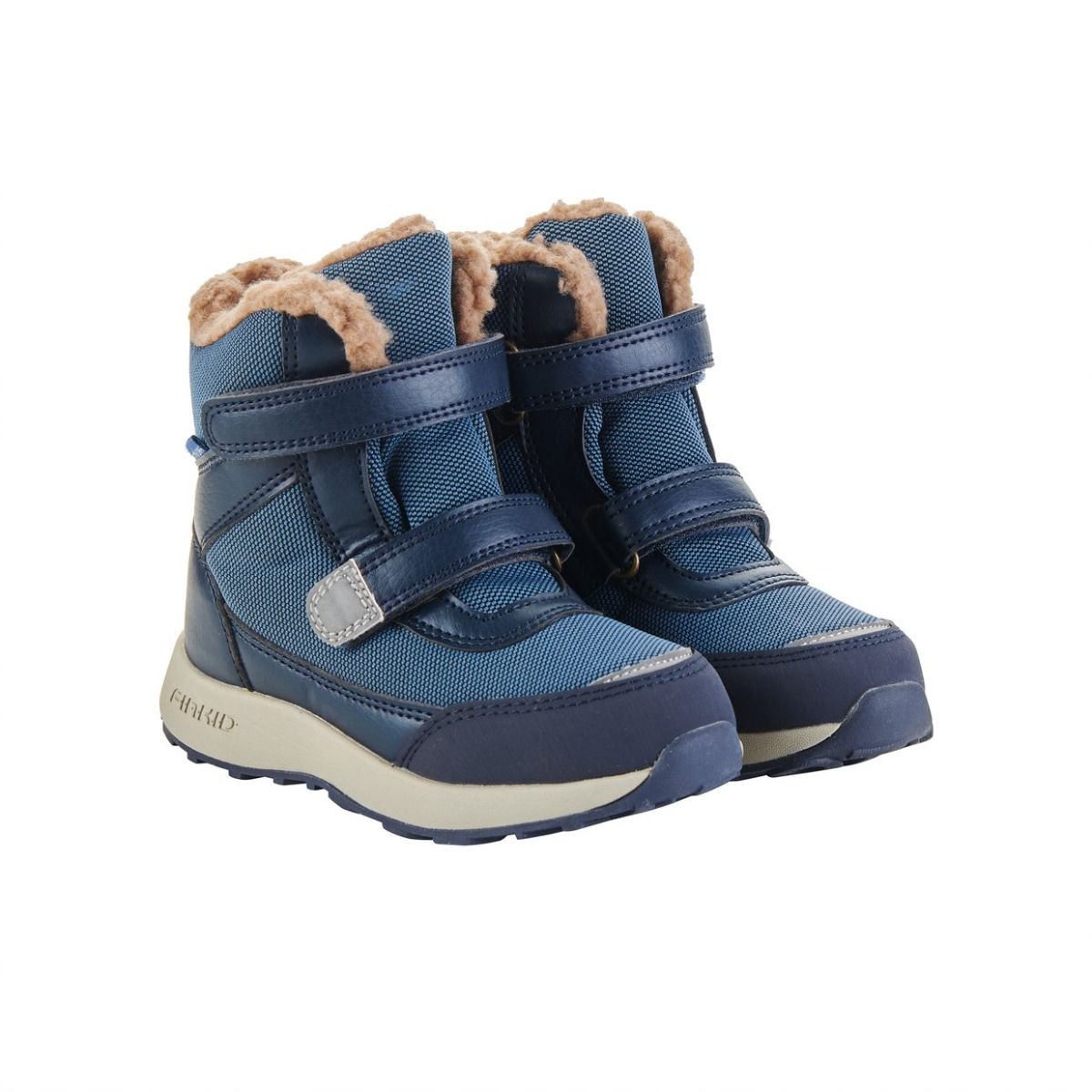 FINKID TEX Stiefel LAPPI 7332038 - dunkelblau, a dark blue waterproof boot for kids, perfect for outdoor activities and adventures