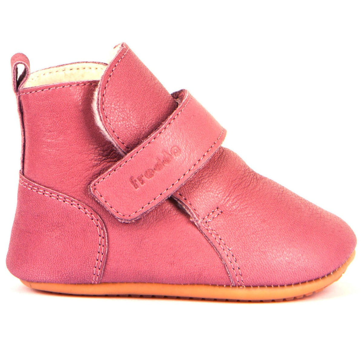 Trendy and durable prewalker shoes in altrosa color