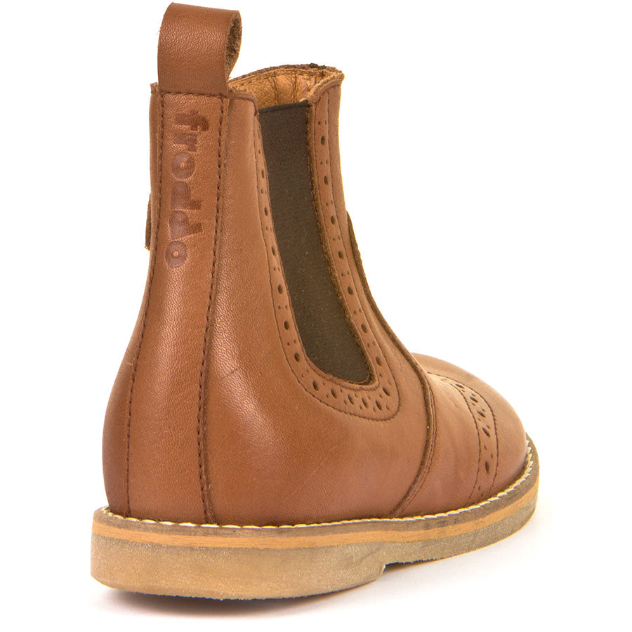 High-quality leather FRODDO Stiefelette G3160173-5 in rich cognac color
