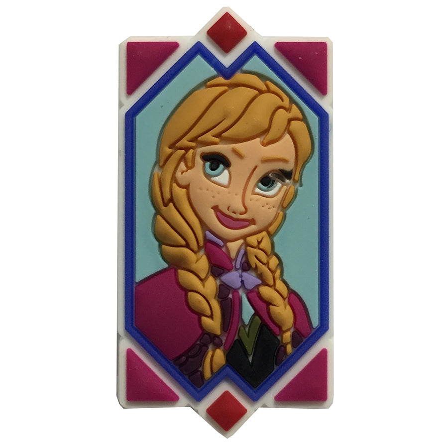 CROCS Jibbitz - Eiskönigin - Anna, ein bezauberndes Accessoire für Fans