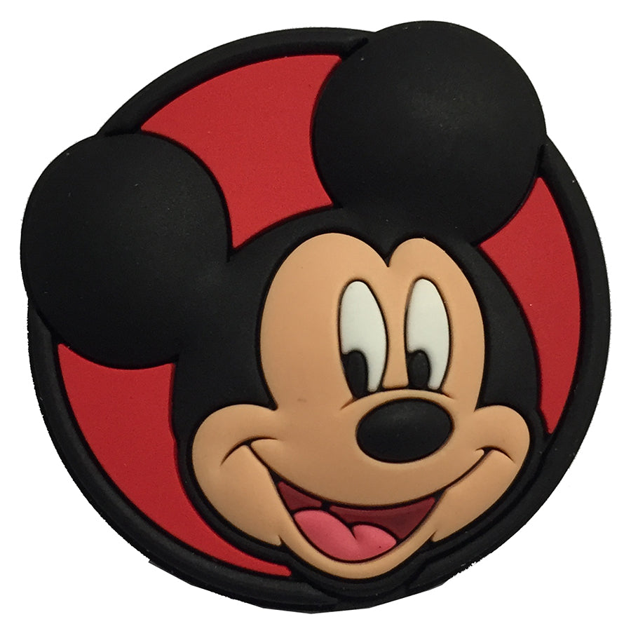 Schwarze CROCS Jibbitz mit Mickey Maus Ansteckern, lustige Schuhdekoration für Kinder