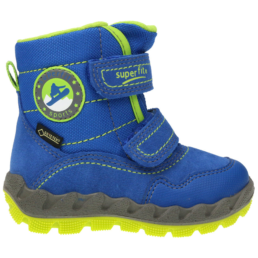 Superfit GORE-TEX boots 013-85 royal neon green Waterproof