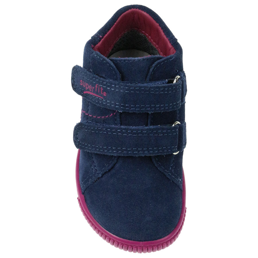 High-performance SUPERFIT GORE-TEX Knöchelschuh 347-88 in marine with beere accents