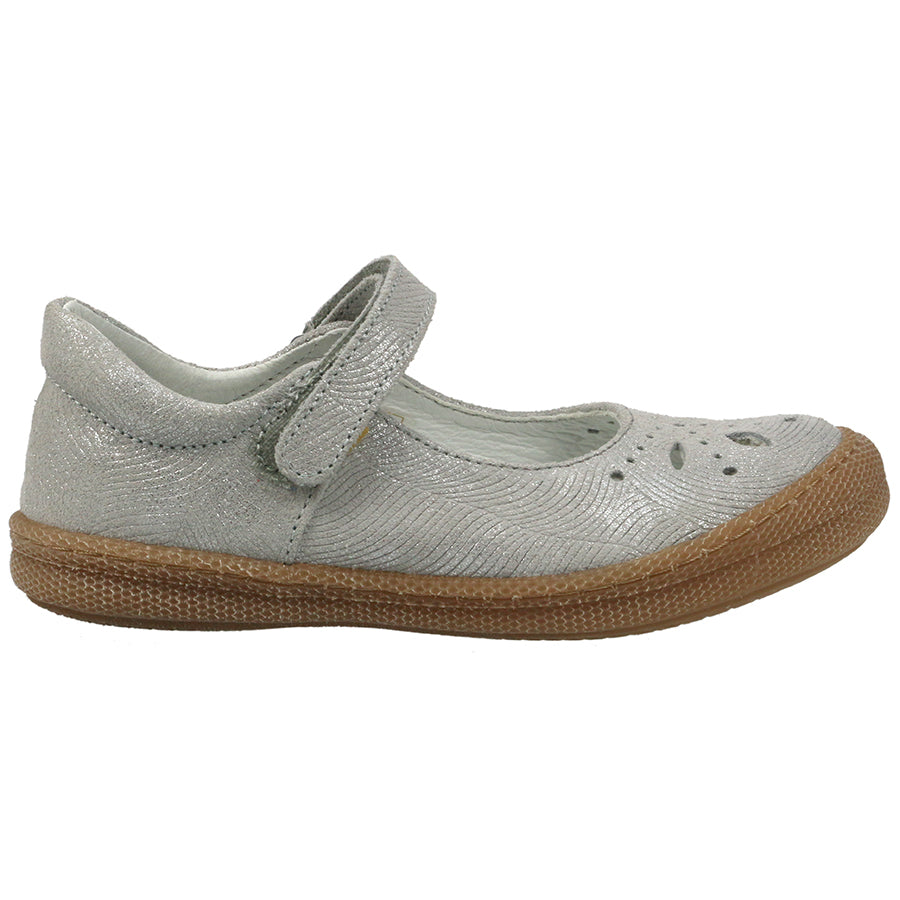 PRIMIGI Ballerina 34323 - silber: Stylish and comfortable silver ballerina shoes for girls