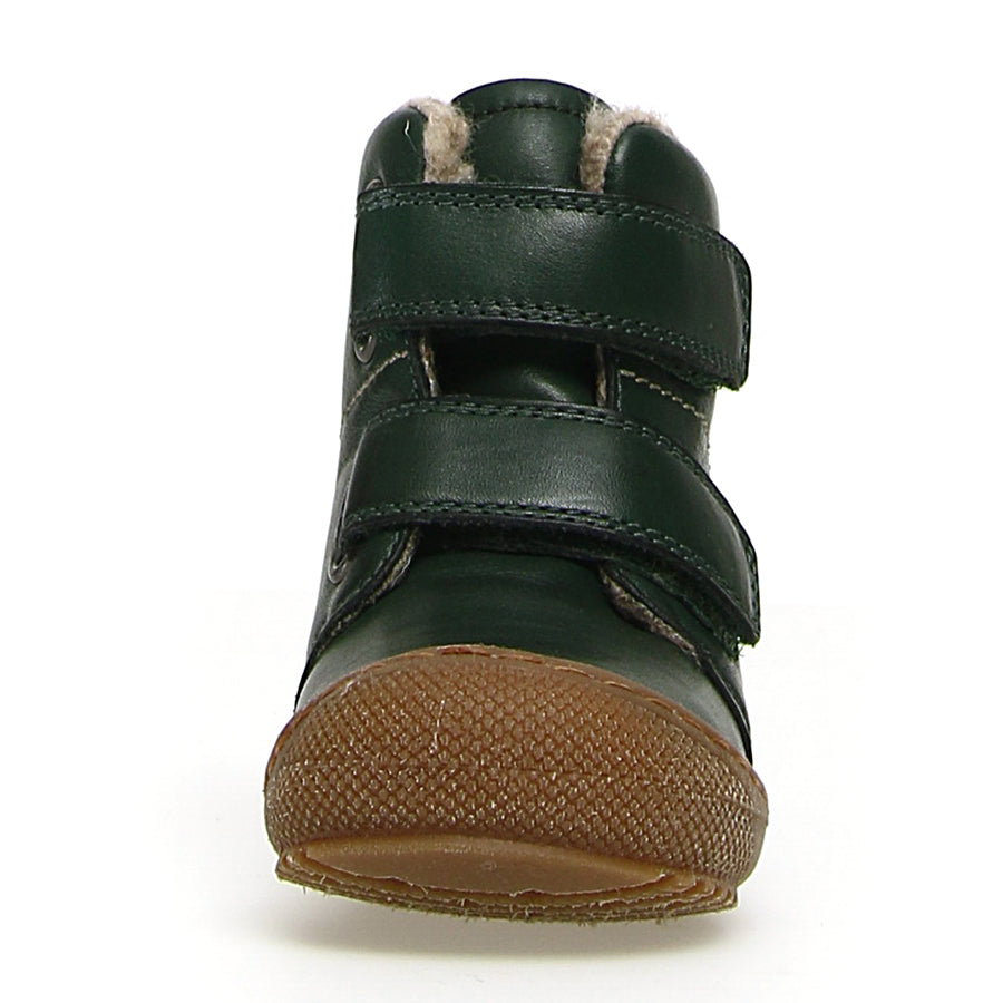 NATURINO Stiefel BUBBLE - tannengrün boots with adjustable velcro straps for easy wearing