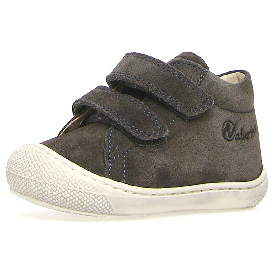 NATURINO Halbschuh COCOON in anthrazit and blue, a comfortable and stylish shoe for kids