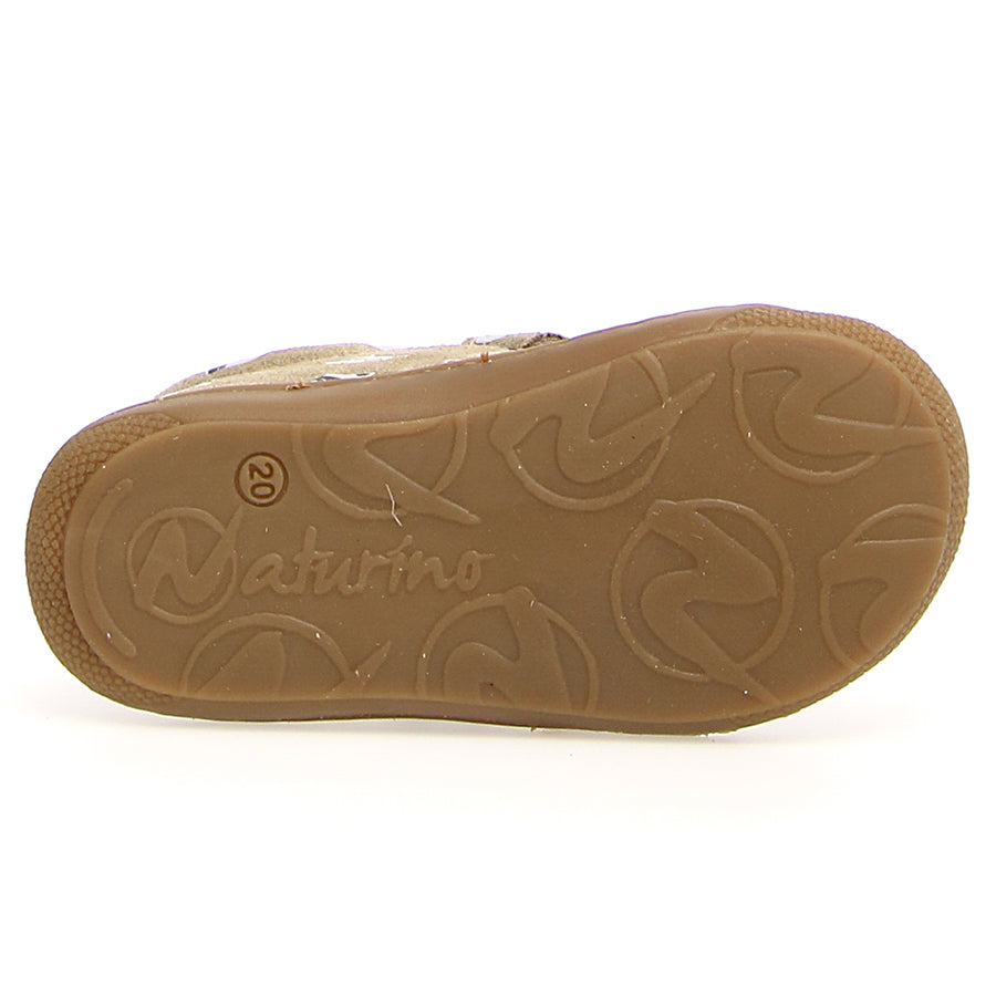 Durable and trendy pistazie-colored NATURINO Halbschuh COCOON for children