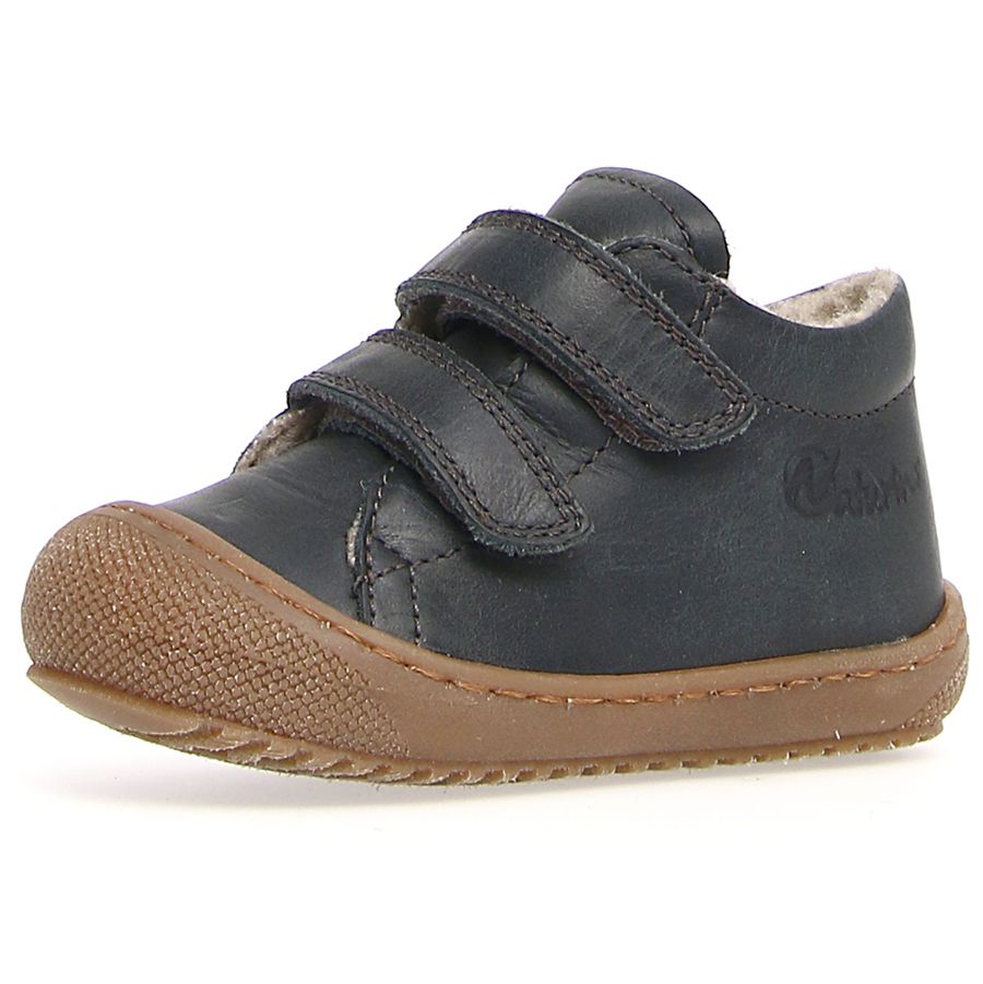 Anthrazit gefütterter Naturino Halbschuh RACOON mit SEO-freundlichem, langem und beschreibendem Alt-Text für das Produktbild