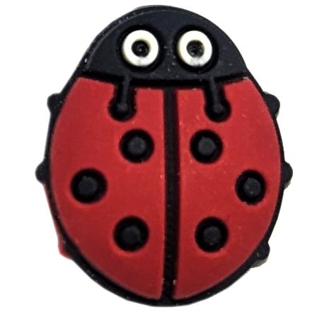 CROCS Jibbitz - Lady Bug - Marienkäfer