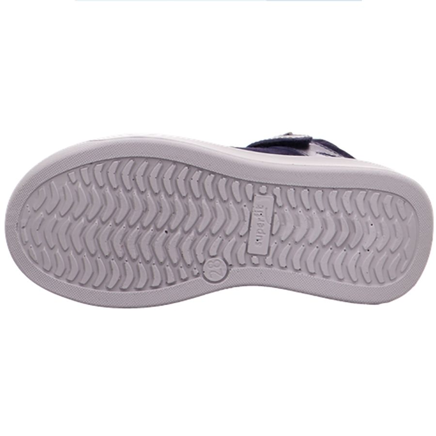 High-performance, waterproof SUPERFIT GORE-TEX ankle shoe in dark blue