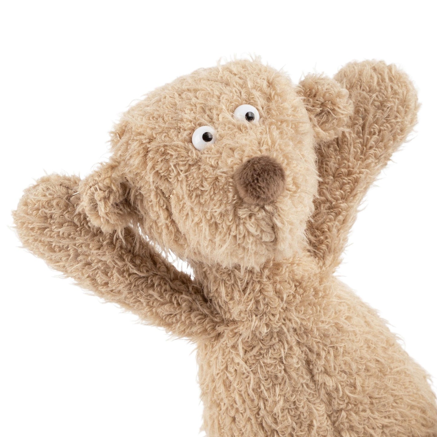 Kuscheliges Sigikid BEASTS - Bär Ach Good! in sitzender Haltung, perfekt als Geschenk für Kinder