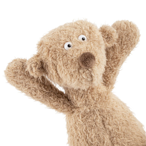 Kuscheliges Sigikid BEASTS - Bär Ach Good! in sitzender Haltung, perfekt als Geschenk für Kinder