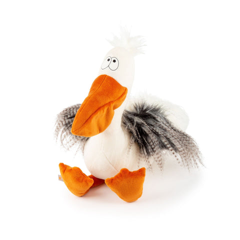 Sigikid BEASTS - Pelikan Romeo Pelikano mit buntem Design und weichem Material