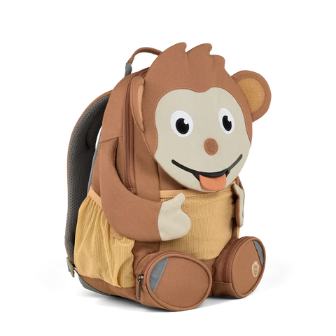  Kinder Rucksack mit süßem Affenmotiv und vielen Details 