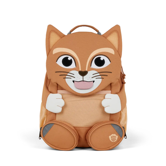 Rucksack für Kinder mit Katzenmotiv und verstellbaren Trägern