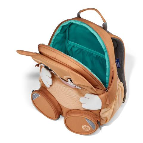 Nachhaltiger Kinderrucksack mit Katzenmotiv aus recycelten PET-Flaschen