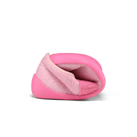 Bunter Kinderschuh aus veganen Materialien mit süßem Einhorn