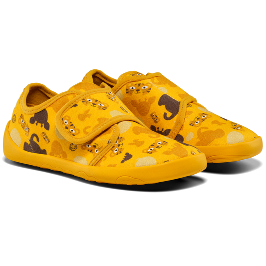 AFFENZAHN Hausschuh COTTON MOVY - Tiger für Kinderzimmer und Spielzeit 