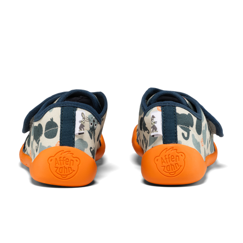 Nachhaltiger Hausschuh aus Baumwolle mit süßem Hasenmotiv für gemütliche Tage