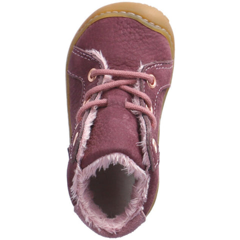 Moderner Knöchelschuh GEORGIE in trendigem pflaume mit rutschfester Sohle