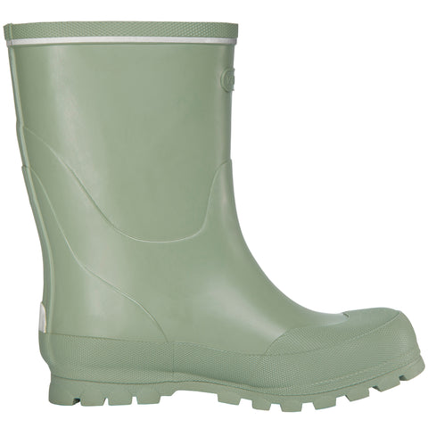 Kniehohe Gummistiefel in Salbeigrün für Damen und Herren