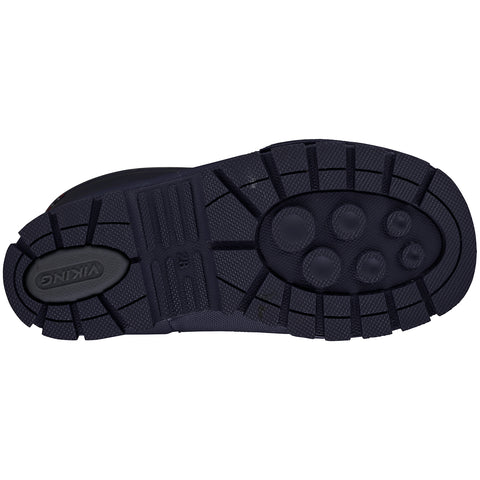 A pair of navy VIKING Gummistiefel JOLLY THERMO WOOL boots with warm wool lining