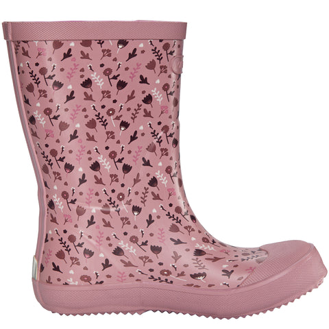 VIKING Gummistiefel INDIE PRINT - rosa / Streublümchen - stylish and practical pink floral rain boots for women