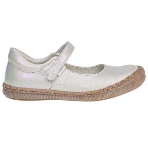 PRIMIGI Ballerina 54310-44 in white and pearl colors, front view