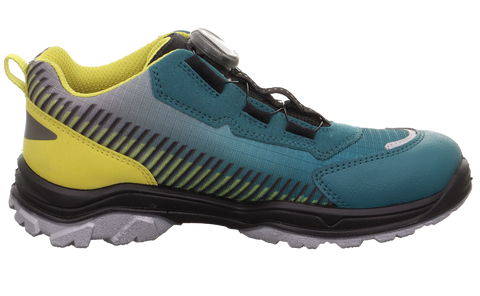 SUPERFIT GORE-TEX BOA Halbschuh JUPITER 077-700 - petrol / gelb by SUPERFIT
