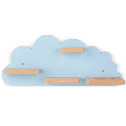 Spacious TONIES Wandregal Auf der Traumwolke for organizing children's toys and books