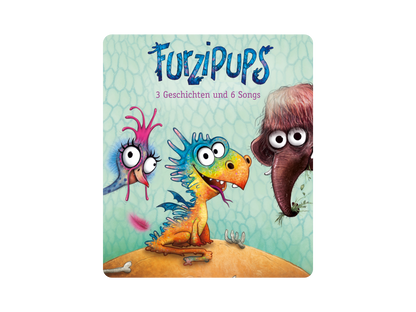 Colorful TONIES Figur - Furzipups, der Knatterdrache figurine with audio storytelling feature