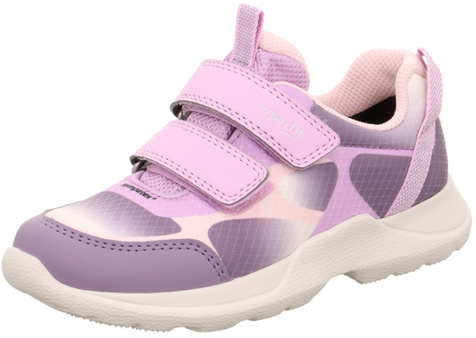 ###

SUPERFIT GORE-TEX Halbschuh RUSH 208-850 in rosa und lila, seitliche Ansicht, perfekt für aktive Kinder 