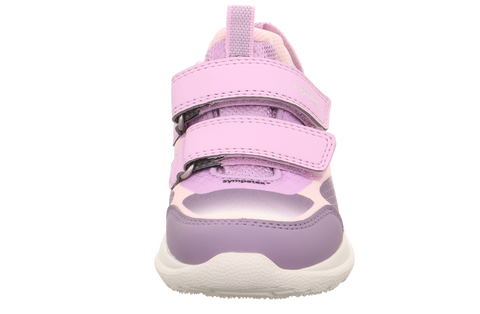  Nahaufnahme des bequemen Innenfutters des SUPERFIT GORE-TEX Halbschuh RUSH 208-850 in rosa und lila 