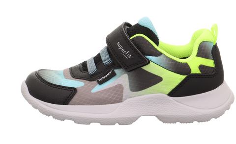 SUPERFIT GORE-TEX Halbschuh RUSH 209-200 in grey, blue, and yellow color scheme with durable, waterproof construction