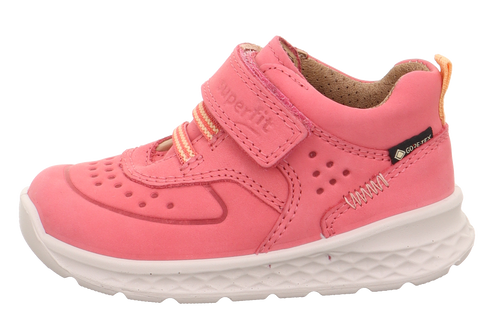 Women's pink and orange SUPERFIT GORE-TEX BREEZE 364-551 Halbschuh, perfect for outdoor activities and all-weather protection
