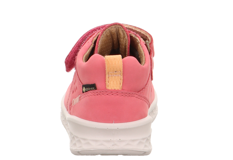 Women's SUPERFIT GORE-TEX BREEZE 364-551 half-shoe in pink and orange, ideal for outdoor activities