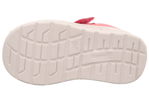 Women's SUPERFIT GORE-TEX Halbschuh BREEZE 364-551 in pink and orange, designed for outdoor activities and featuring waterproof and breathable GORE-TEX technology