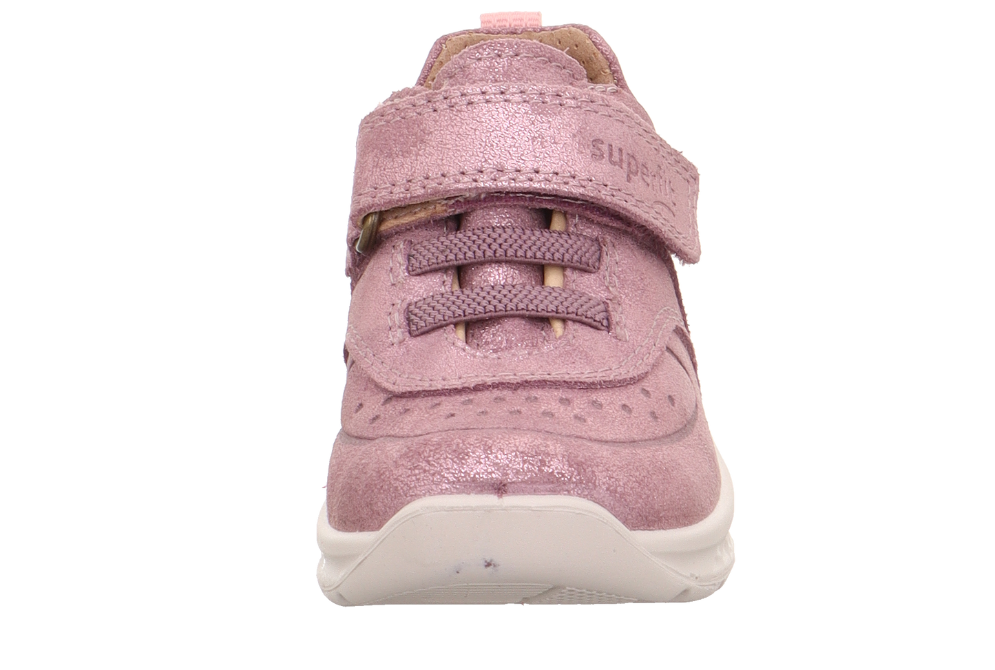 Lila Wanderschuh mit rutschfester Sohle und wasserdichter GORE-TEX-Membran