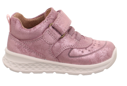 Stylischer Damen-Halbschuh mit Metalliceffekt und strapazierfähigem Material