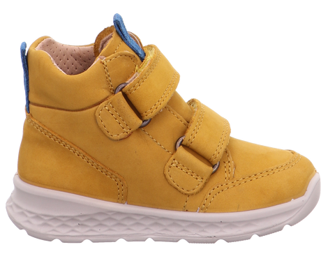 Robuster SUPERFIT GORE-TEX Knöchelschuh BREEZE 367-60 mit wasserabweisender Oberfläche in Curry und Petrol