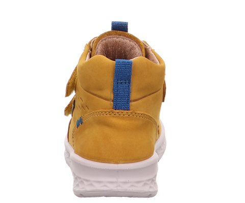 Modischer SUPERFIT GORE-TEX Knöchelschuh BREEZE 367-60 in Curry und Petrol mit strapazierfähiger Sohle