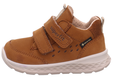  Hochwertiger brauner Halbschuh aus GORE-TEX Material 